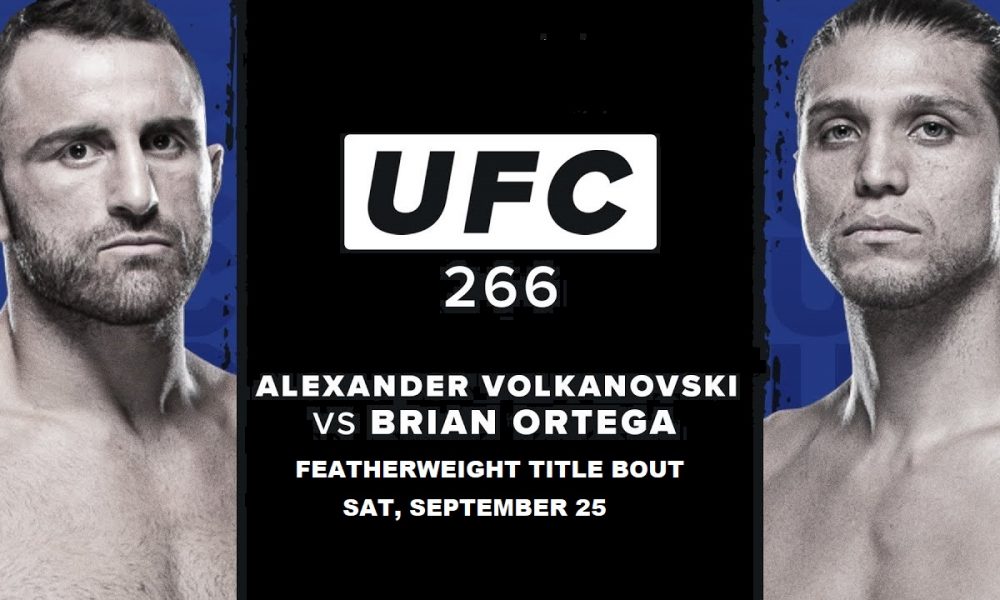 Watch UFC 266 Alexander Volkanovski Vs Brian Ortega Free Live Reddit