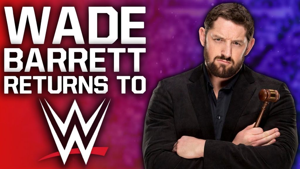 Wade Barrett to make a comeback as ringside analyst in this week’s NXT