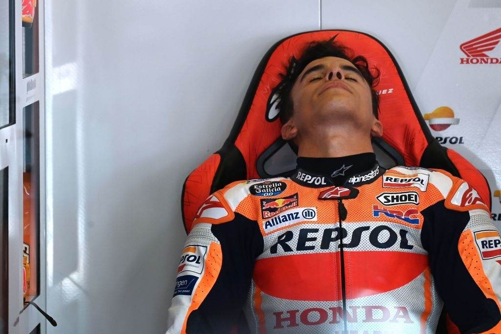 Marc Marquez set out