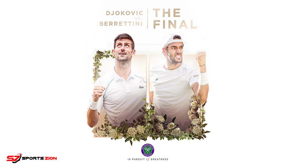 Watch Wimbledon Final 2021 Novak Djokovic vs Matteo Berrettini Free Live Stream Reddit