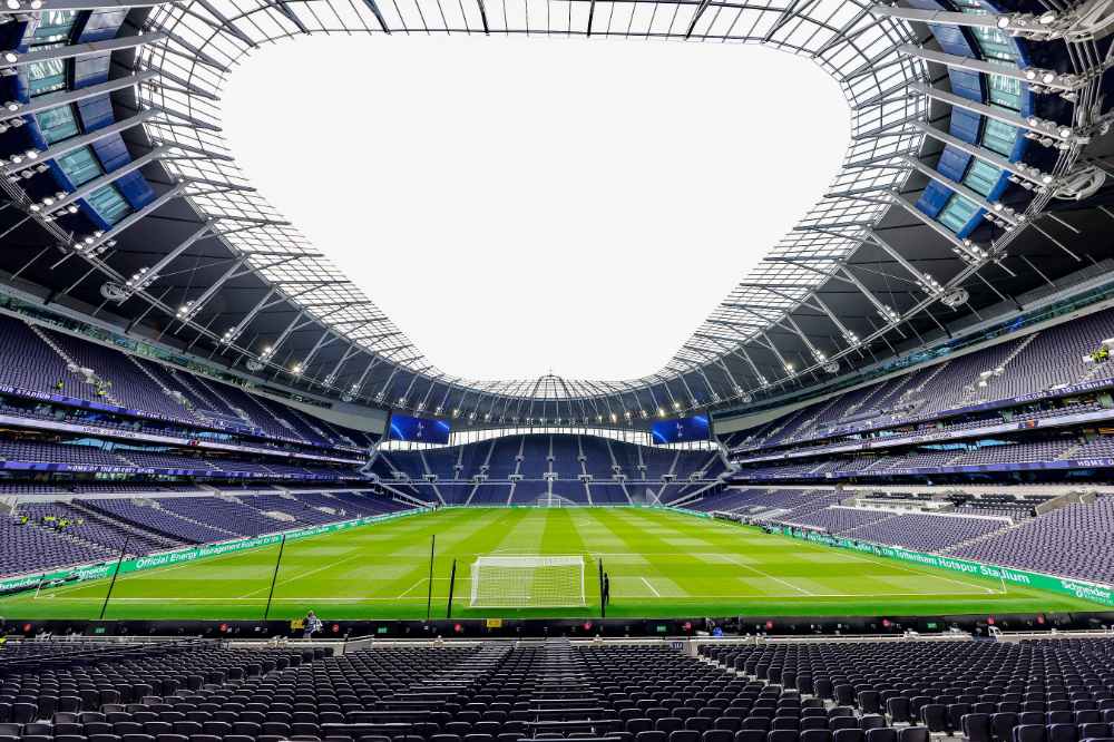 Tottenham Hotspur Stadium.