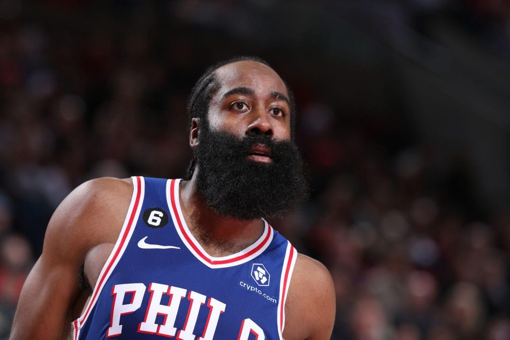 76ers James Harden goes viral on social media over his feet following ...