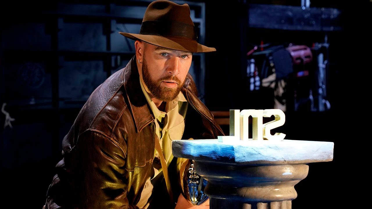 Chiefs star Travis Kelce portrays Indiana Jones to promote SNL gig as