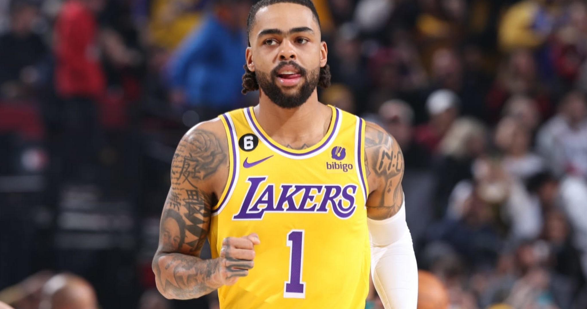 D’Angelo Russell breaks 3-point franchise record in Lakers crucial win ...