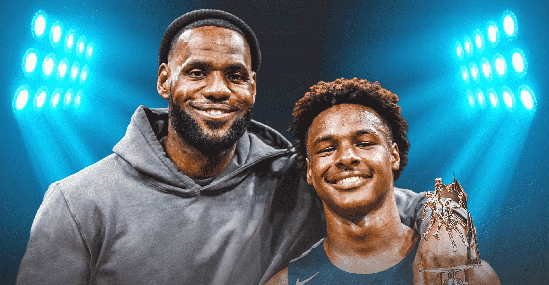 LeBron James Bronny James