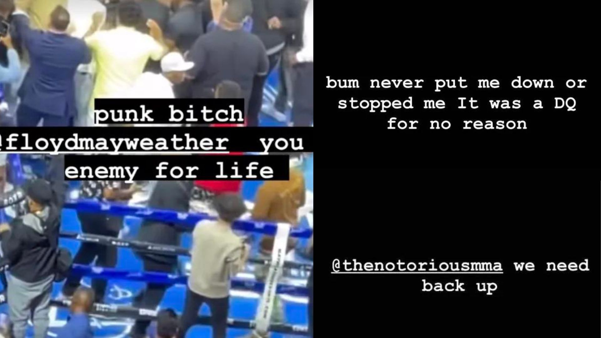 John Gotti III tags Conor McGregor in his Instagram stories