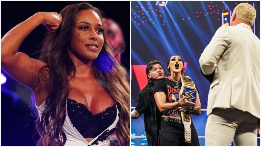 Cody Rhodes Wife Threatens Rhea Ripley Deep Diving Into Brandi Rhodes   Cody Rhodes Wife 1024x576 