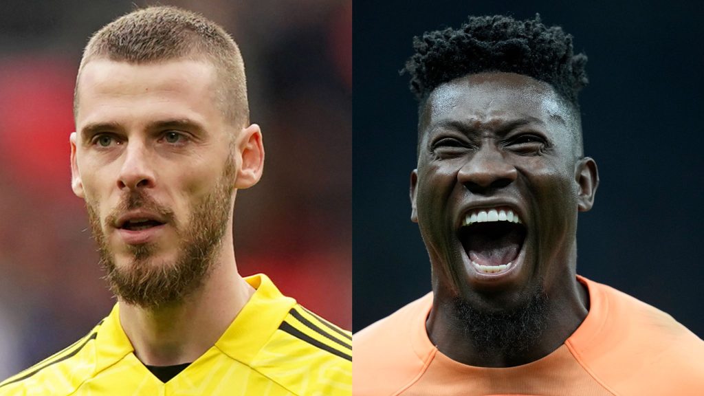 David de Gea and Onana