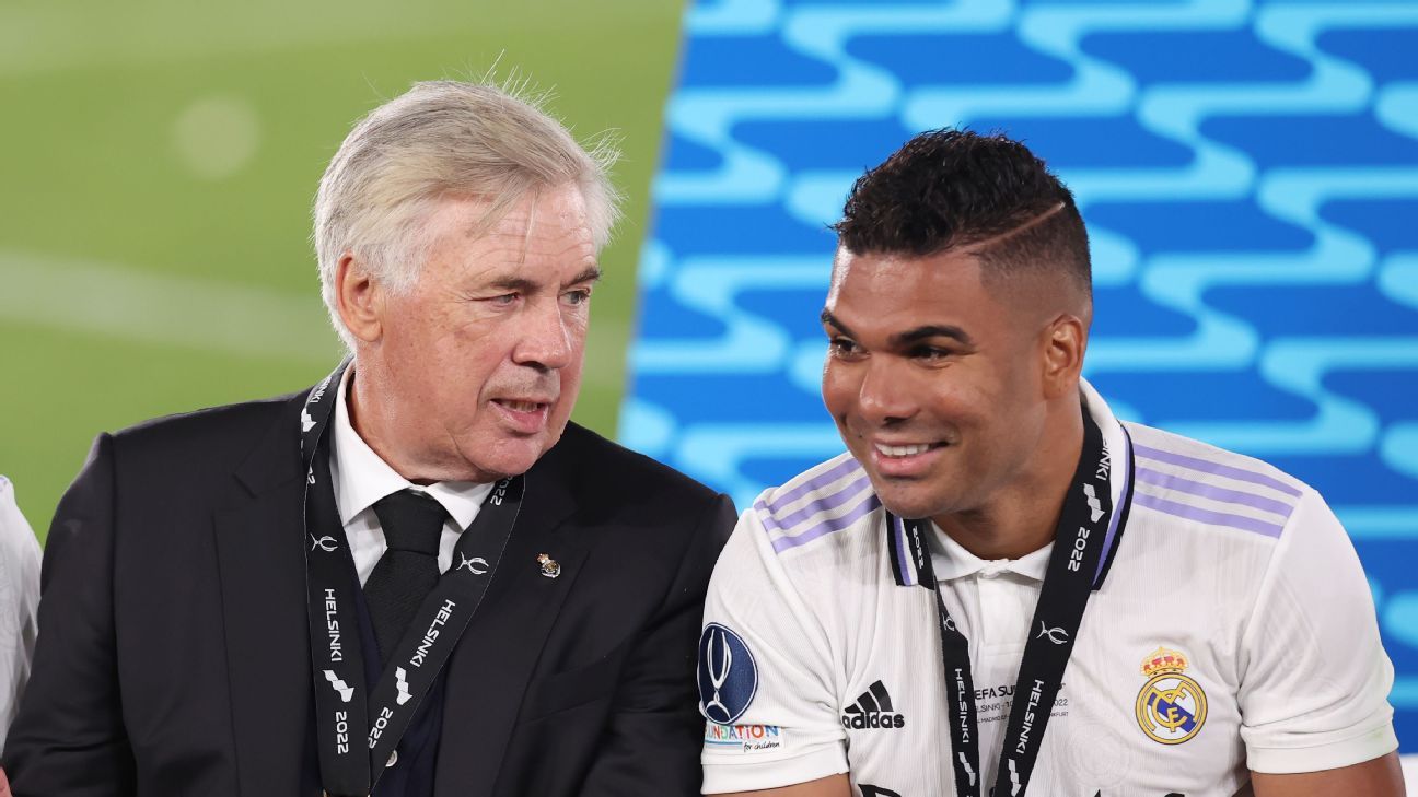 Casemiro and Ancelotti