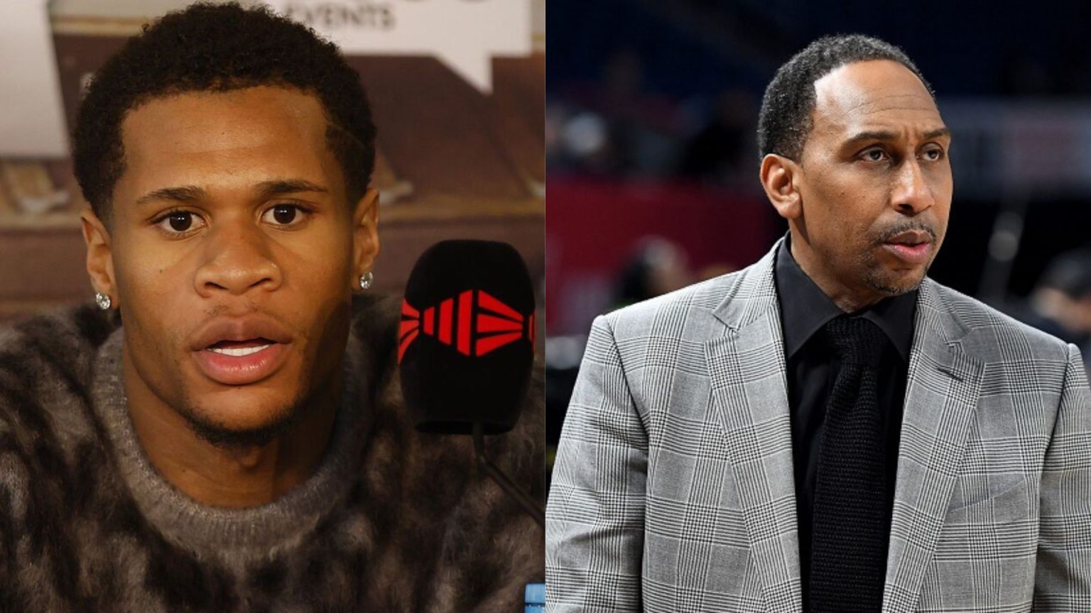 “kiss My A ” Devin Haney Claps Back At Stephen A Smith For His Infamous Take On Potential