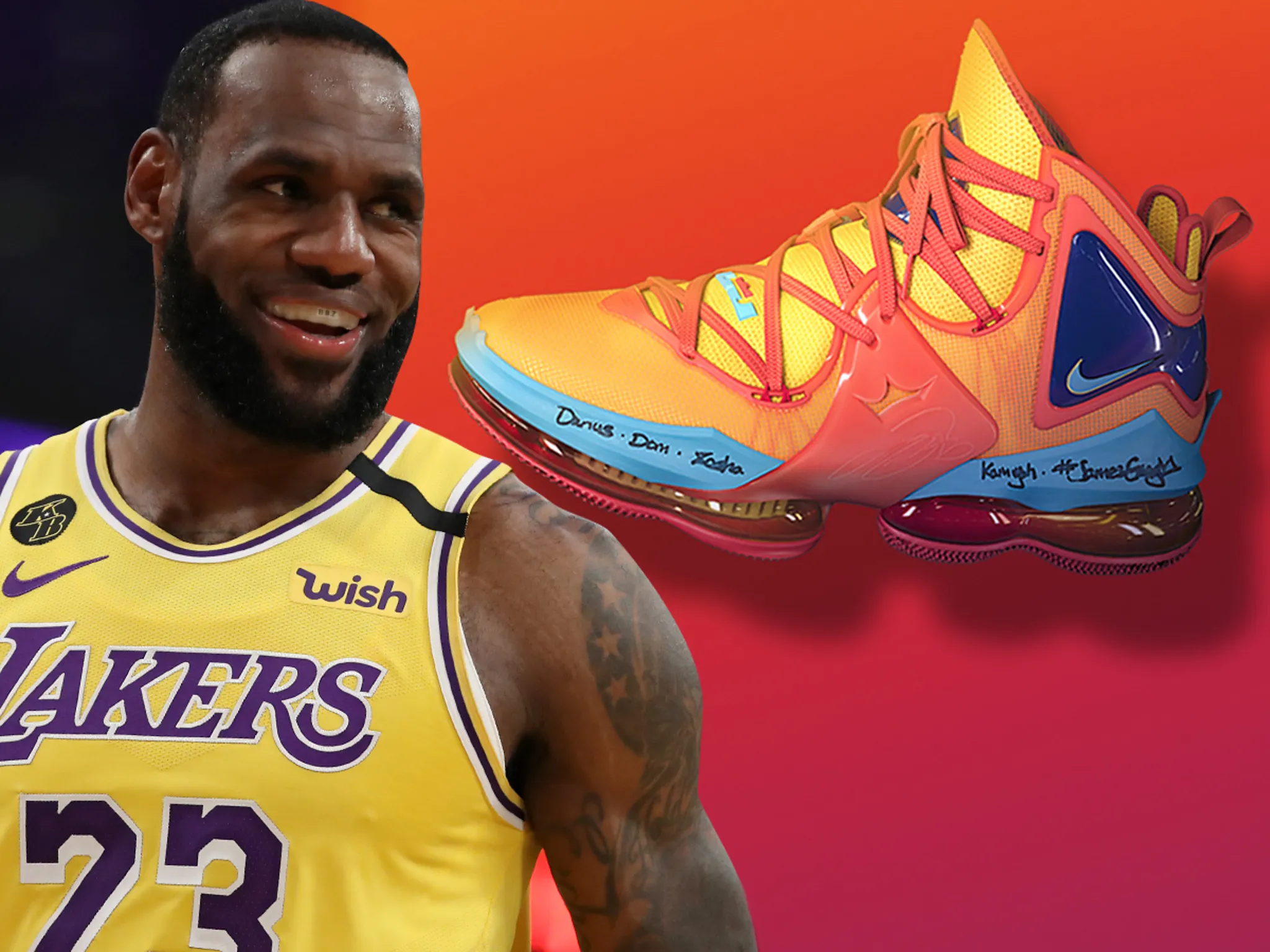 Decades after starting historic alliance, LeBron James unveils his top ...