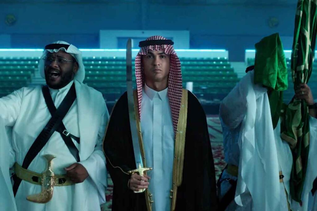 Cristiano Ronaldo appears in never seen before attire to celebrate ...