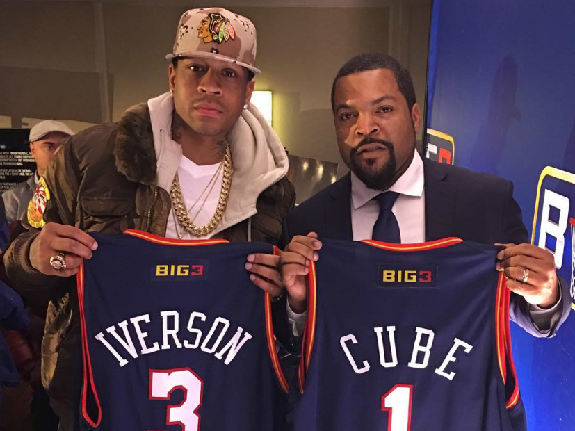 Allen Iverson and Ice Cube