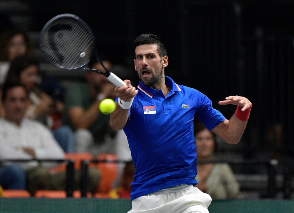 Davis Cup final Djokovic and Sinner