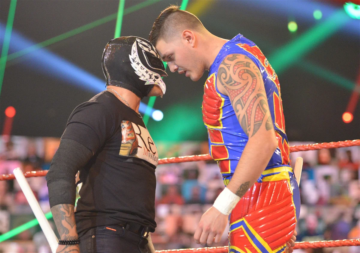 Rey and Dominik Mysterio