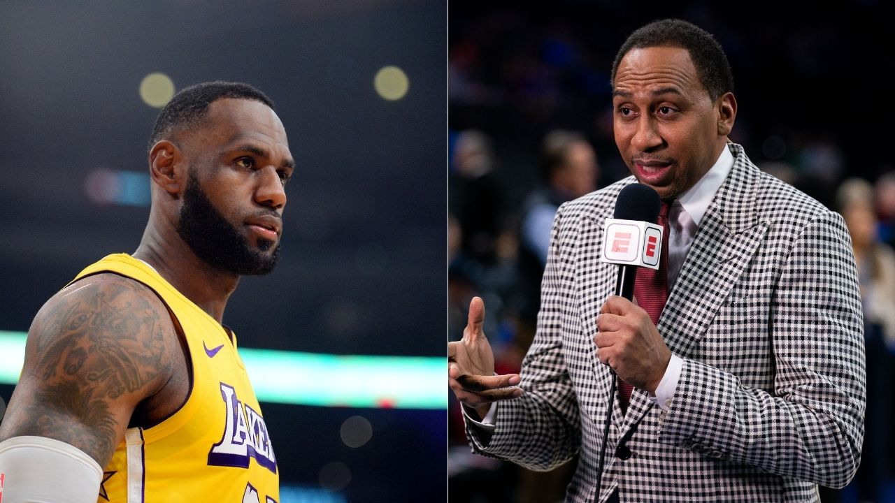 LeBron James and Stephen A. Smith