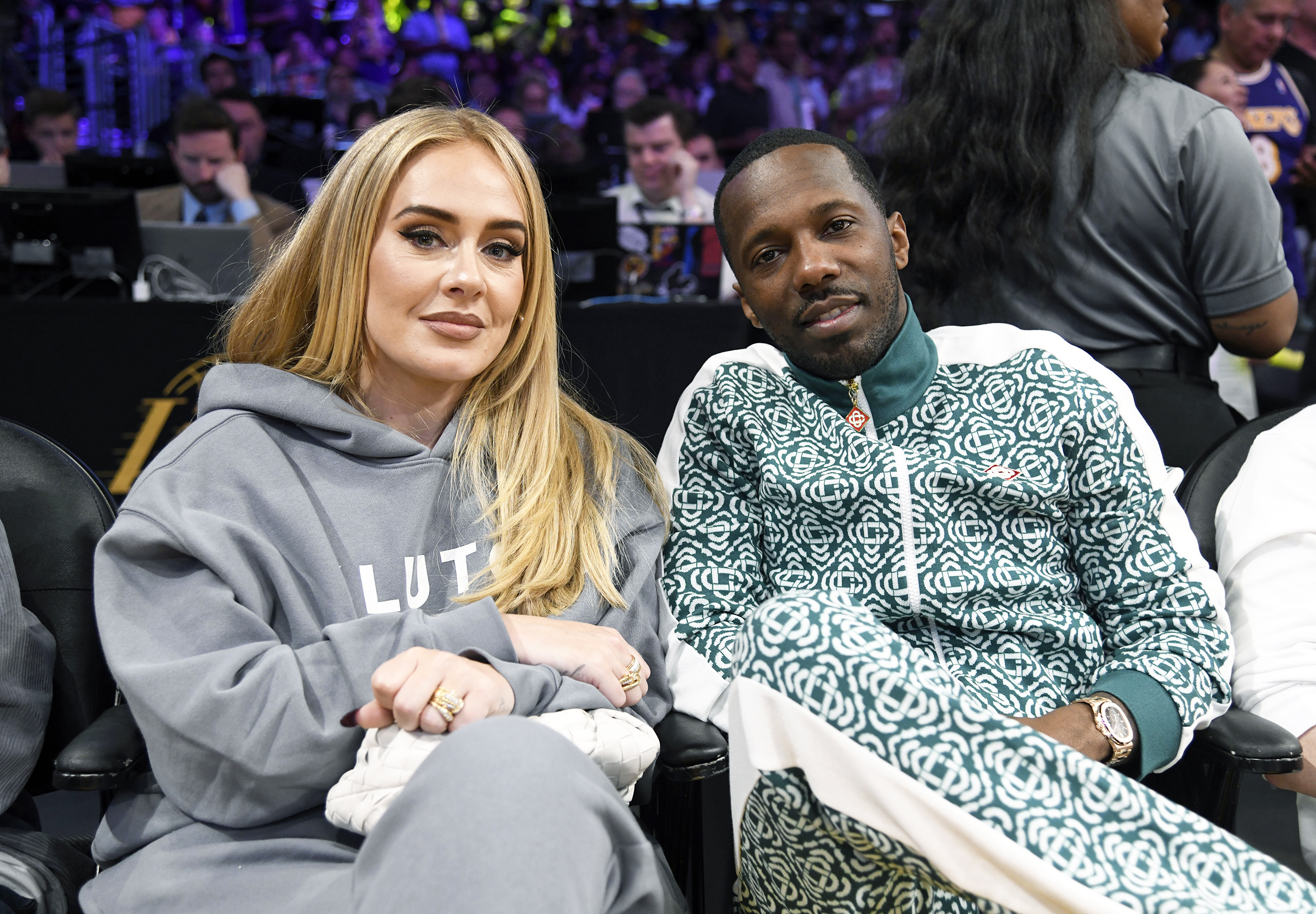 Adele and Rich Paul