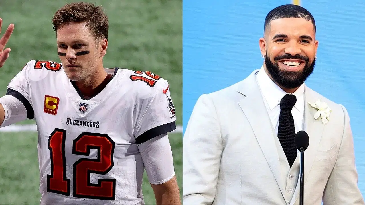 Tom Brady and Drake