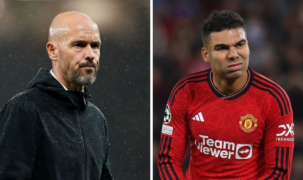 Ten Hag and Casemiro