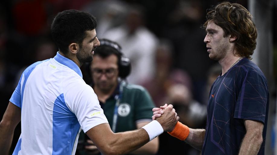 At the end of a difficult fight, Novak Djokovic defeated Andrey Rublev. 