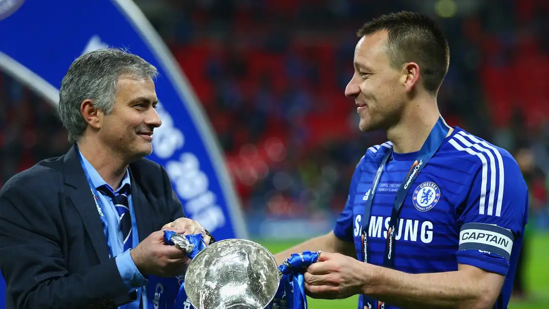 Jose Mourinho and John Terry