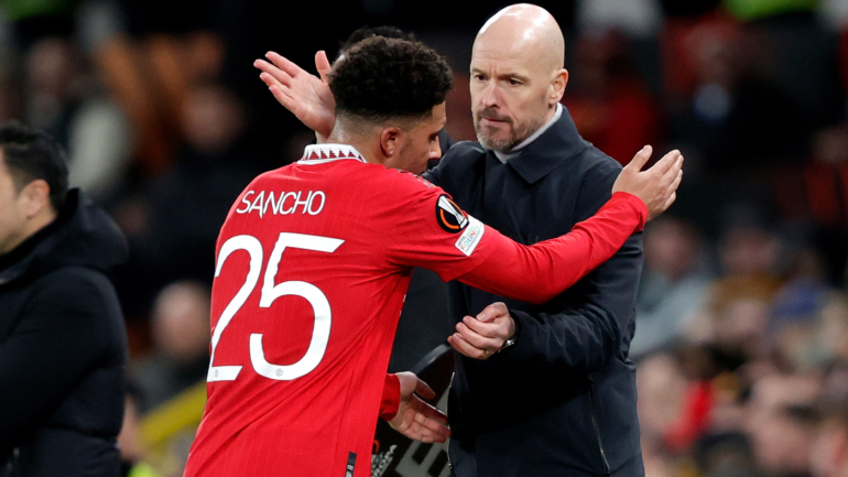 Ten Hag and Sancho