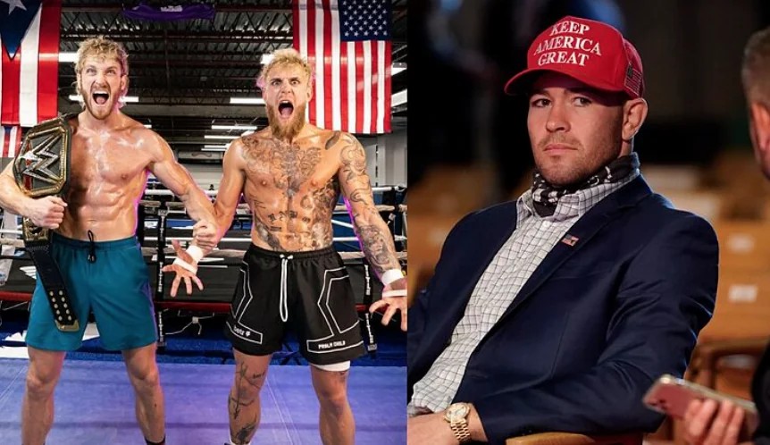 Colby Covington against Logan Paul Or Jake Paul