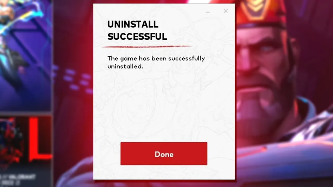 VALORANT: How to uninstall the game before episode 8 act 2 starts?