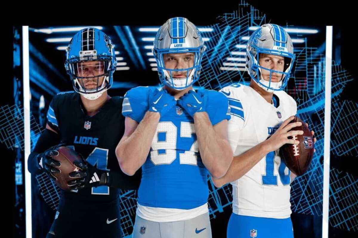 Details About The Detroit Lions New Uniform Which Sparked Mixed ...