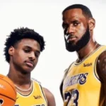 Bronny James Guaranteed To Play Lakers Season Opener With His Dad, Lebron James