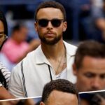 Stephen Curry and Ayesha Curry Attend The US Open Final