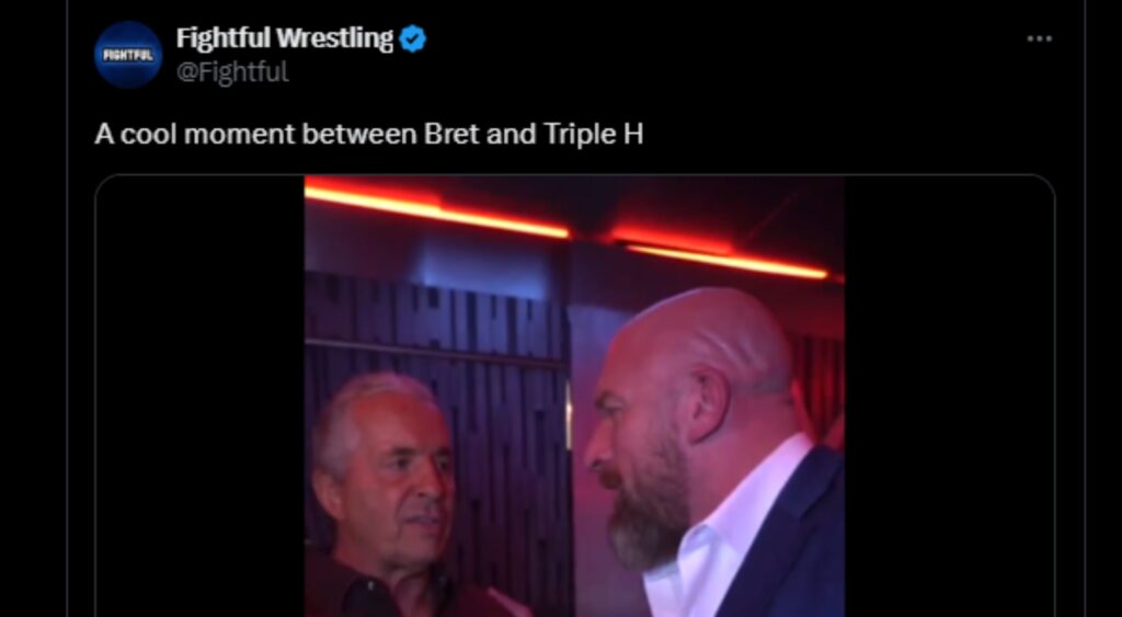 Triple H and Bret Hart