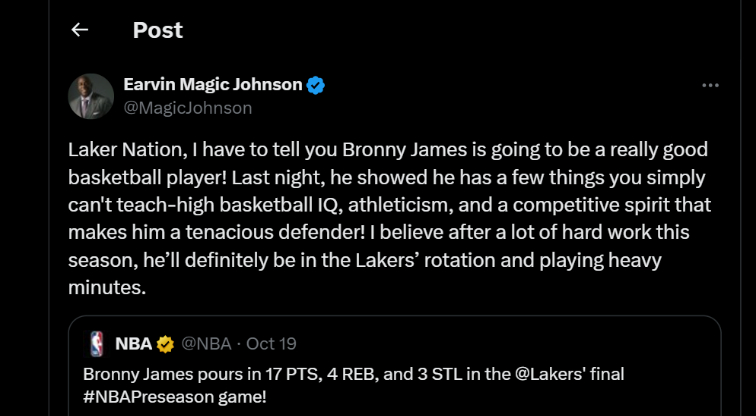 Bronny James