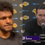 Bronny James Calls JJ Redick A 'Great Coach' Who's 'Upped the Vibes'