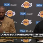 LeBron James Opens Up About Playing With Son After Lakers Game