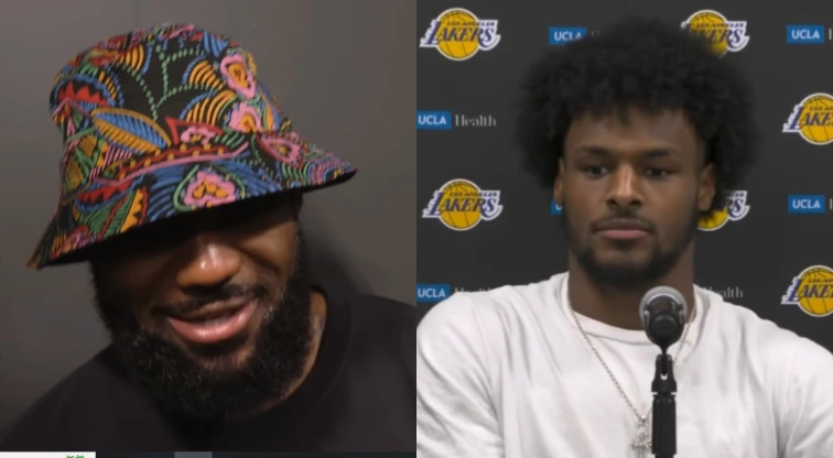 LeBron James And Bronny James Share Their Feelings On Playing Together For The First Time