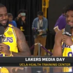 NBA Fans Enjoy LeBron James And Bronny James’ Funny Teasing During Lakers Media Day