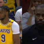 LeBron Gets Emotional Watching Bronny James Score First NBA Points