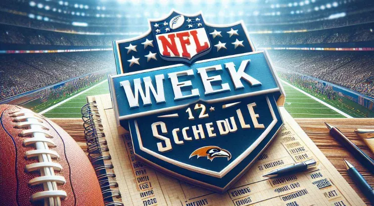 NFL Week 12 Schedule