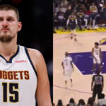 Nikola Jokic Nearly Nails Full-Court Shot in Nuggets' Victory Over Lakers