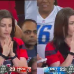 Everyone in America was Talking About This Female Fan During the Texans-Lions Game