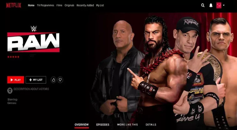 WWE Unveils New Raw Logo for Netflix Collaboration