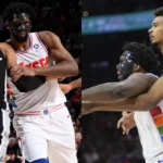 Joel Embiid Ejected in 76ers’ Win After Clash with The Spurs Star