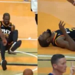 Kevin Durant’s Ankle Twist Forces Him to Exit Spurs Game Early