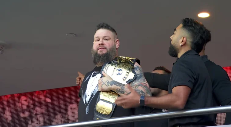 Kevin Owens Enters Uninvited at Netflix Kickoff Event, Claims He’s WWE’s True Champion