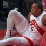 Scottie Barnes Injured in Raptors vs Knicks Game After Collision with Karl-Anthony Towns