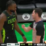 NBA Fans Furious after Jaylen Brown Gets Technical for Taunting Giannis