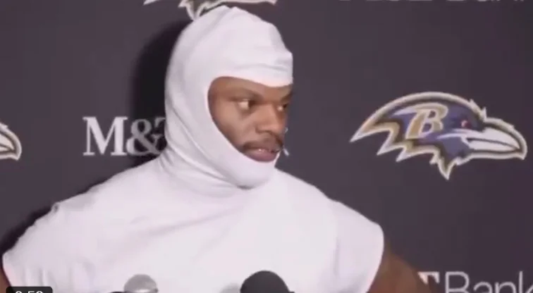 Ravens QB Lamar Jackson Gets Caught Swearing On Live TV After Playoff Loss to Bills