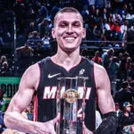 Heat's Star Tyler Herro Wins 3-Point Contest in His First NBA All-Star Appearance