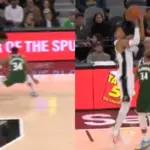 Victor Wembanyama Pulls Off an Unbelievable 360 3-Pointer Against Giannis Antetokounmpo